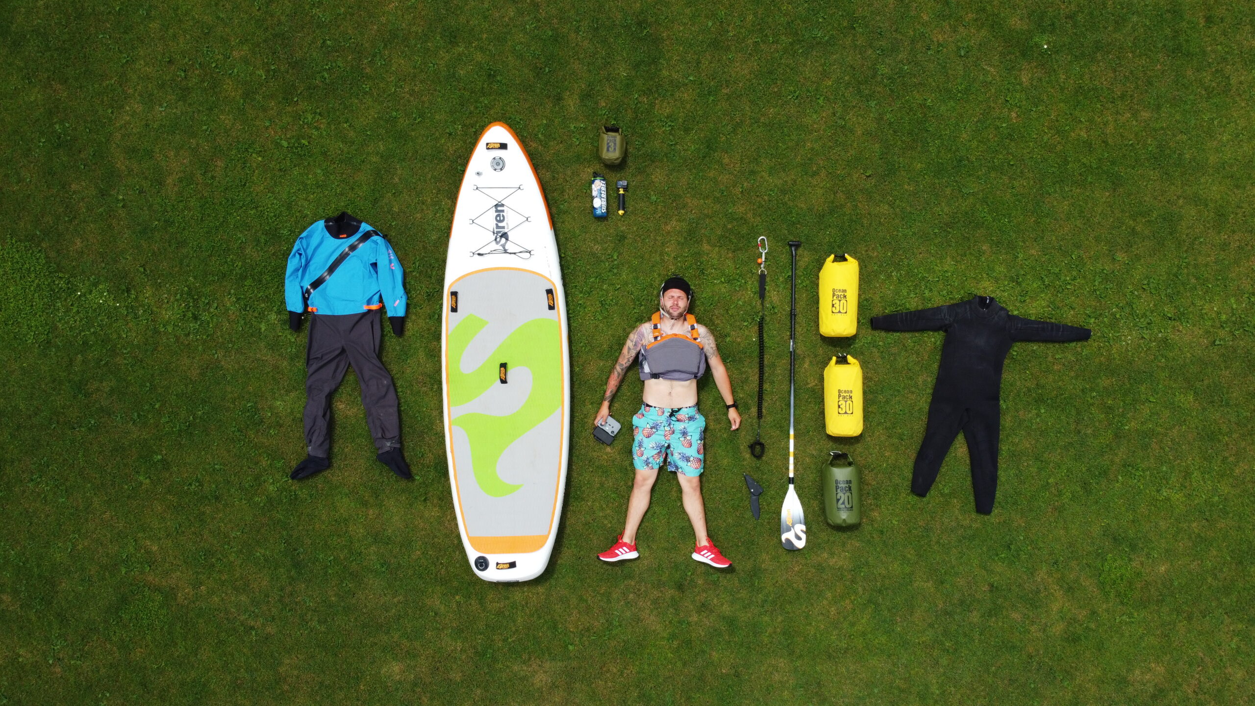 Wildwasser SUP auf dem Lech